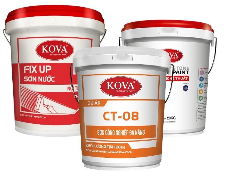 Sơn Kova công nghệ Nano bền bỉ với thời tiết Việt Nam.