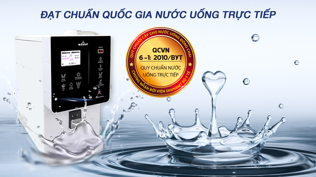 Máy lọc nước Robot mang công nghệ ion kiềm đến gần hơn với người Việt