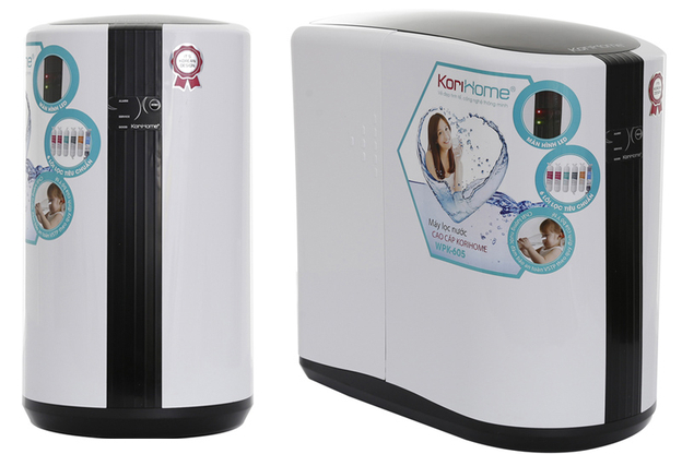 Thiết kế nguyên khối sang trọng của máy lọc nước Korihome